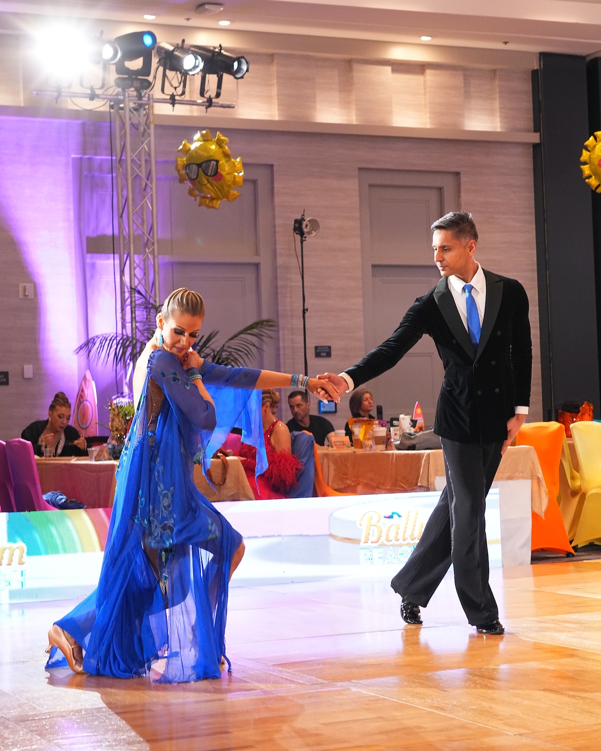 Satnam Dhanoa dancing ballroom